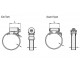 Stainless Steel : SUS 304 Hose Clamp